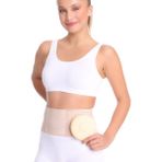 Aurafix Göbek Fıtığı Korsesi Ortopedik Plastik Balenli Pamuklu Kumaş Esnek Terletmez Ameliyat Sonrası Post Op. Ao-24 - XL