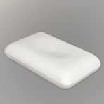 Aurafix Klasik Boyun Fıtığı Yastığı (60*40*11 Cm) 868 - 60 x 30 cm - Beyaz