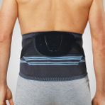 Aurafix Örme Lumbosakral Korse Destekli Kemerli Ortopedik Elastik Kumaş Terletmez Ao-89 - XL