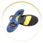 Aurafix Ortopedik Hafif Pes Planus Tabanlığı (Düşük Taban) Terletmeyen, Anti Bakteriyel TG-811 - XL