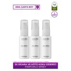 AURAN 3’lü Sigara ve Kötü Koku Giderici, Hava Ferahlatıcı Anti-Tobacco Sprey 3x25ml Antitobaccomini01