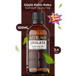AURAN Çikolata Saf Esansiyel Uçucu Yağ Buhurdanlık Yağı Difüzör Esansı Aromaterapi Ortam Küre Koku 100ml