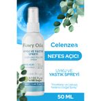 AURAN FLOWT50MLSPRAY3 Flowy Oils Nefes Açıcı Uyku Ve Yastık Spreyi Okaliptus, Nane, Biberiye Breathable Sleep And Pıllow Spray 50 Ml
