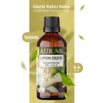 AURAN Limon Çiçeği Saf Esansiyel Uçucu Yağ Buhurdanlık Yağı Difüzör Esansı Aromaterapi Ortam Koku 100ml