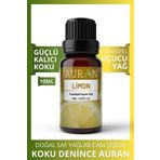 AURAN Limon Saf Esansiyel Uçucu Yağ Buhurdanlık Yağı Difüzör Esansı Aromaterapi Ortam Koku Küre Yağı 10ml UÇUCUYAĞ10ML27