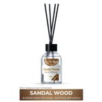 AURAN Sandal Ağacı Çubuklu Oda Kokusu Bambu Kokusu Sandal Wood Reed Diffuser 50ml TYC00506752586