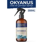 AURAN SPREY250ML9 Okyanus Parfümlü Oda Ve Çamaşır Spreyi Ortam Ve Kumaş Kokusu Ocean Room Spray 250Ml