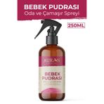 AURAN TYC00528324322 Bebek Pudrası Parfümlü Oda Ve Çamaşır Spreyi Ortam Ve Kumaş Kokusu Baby Powder Room Spray 250Ml