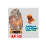 AURASALT Çankırı dogal model elde cekıclenmıs tuz lambası 4,6 KG agırlıgında