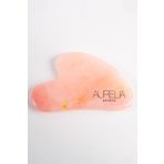 Aurelia Genève Rose Quartz Gua Sha Crystal - Heart - Gua Sha Taşı - Pembe Kuvars