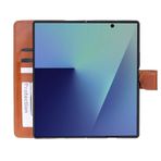 AURELIO Siena Tan Samsung Galaxy Z Fold7 Cüzdan Kılıf