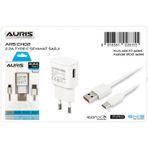 Auris ARS-CH02 Type-C Set 2.2A Beyaz Şarj Cihazı