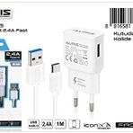 Auris ARS-CH05 Type-C Set 2.4A Şarj Cihazı