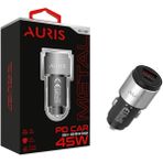 Auris Aurıs ARS-CR07 45W Pd Araç Şarj Cihazı - Siyah