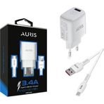 Auris Ch40 Type-c Hızlı Şarj Seti 3.4a Samsung Huawei Xiaomi Birçok Telefona Uyan Şarj Aleti