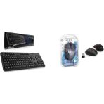 Auris Kablosuz Klavye ve Mouse Seti - Ergonomik ve Pratik Kullanım - Siyah - Gri