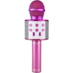 Auris Ws 858 Pembe Karaoke Mikrofon Bluetooth Hoparlör