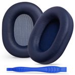 Aurivor Sony WH-1000XM5 Gürültü Önleyici Kulaklıklar için Yedek Kulak Yastıkları Yastıkları, Yumuşak Protein Deri ile Premium XM5 Kulak Kapakları, Optimize Edilmiş Bellek Köpüğü (Gece Mavisi)