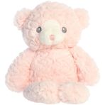 Aurora® Snuggly Huggy Bear™ Bebek Doldurulmuş Hayvan - Rahatlatıcı Refakatçi - Yaratıcı Oyun - Pembe 30,5 cm