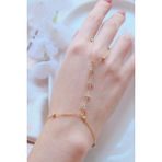 Aurrari Gold Zirkon Taşlı Ucgen Şahmeran - standart