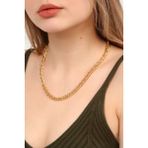 Aurrari Kadın Altın Kaplama Choker Zincir Kolye