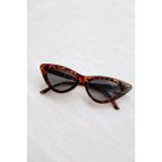 Aurrari Leopar Desenli Cat Eye Güneş Gözlüğü