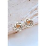 Aurrari Silver Loop Küpe - Standart - Renkli