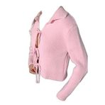 Aurrari Triko Hırka, Standart, fyknhrk, Pembe, Kadın