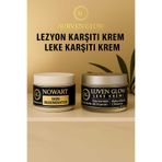AURVEN GLOW NOWART Et Beni - Siğil Bakım Kremi + LUVEN GLOW Leke Karşıtı Krem