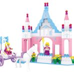 Ausini 24502 Fairyland 245 Parça At Arabalı Şato Lego Seti