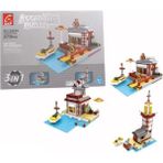 Ausini Assembling Master 3 in 1 İskele ve Deniz Feneri 573 Parça Blok Seti