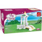 Ausini My Fairy Figür ve Başlıklı Yatak 50 Parça Blok Seti
