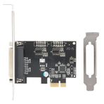 Ausla PCI E LPT Yazıcı Kartı Adaptörü, OS X, Için PCI Express Tek Paralel Bağlantı Noktası Kartı. 4x 8x 16x Yuvaları Destekleyin, Dahili SPP, EPP, ECP Uyumlu.
