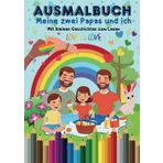 Ausmalbuch - Meine Papas und ich