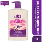 Aussie Bouncy Curls Dalgalı ve Kıvırcık Saçları Nemlendiren Saç Kremi 1l