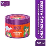 Aussie Sos 1 Dakikada Kuru ve Yıpranmış Saçları Kurtaran Saç Maskesi 500 ml