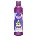 Aussie SOS Blonde & Hydrate Açık Renk Boyalı, Röfleli Gri Saçlar İçin Şampuan 500ml