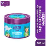 Aussie Sos Supercharged Hydration Saç & Saç Derisi Maskesi 500 Ml, Kuru Saç ve Kuru Saç Derisi Için