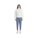 Authentic Arya Kadın Beyaz Regular Fit Şişme Mont