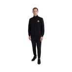 Authentic İtaly Full Zip Erkek Mavi Comfort Fit Fermuarlı Eşofman Üstü S SİYAH