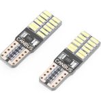 Auto Ampulance Beyaz Dipsiz Park Ledi Park Ampulü Yüksek Işık 24 LED T10