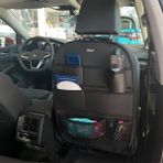 Auto Good Store bmw 3 Serisi 316 Uyumlu Deri Koltuk Arkası Organizer Düzenleyici 1 Adet Siyah Auto Good Store