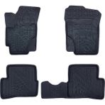 Auto Good Store Hyundai Accent Era 2006-2012 Birebir Uyumlu Araca Özel 4d Havuzlu Oto Paspas Mars - Siyah