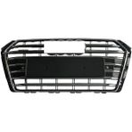Auto GP Audi A4 S4 Ön Panjur Izgara Krom Siyah 2015 / 2019