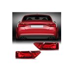 Auto GP Audi A5 B8 Kırmızı B9,5 Görünüm 2008-2012 Ledli Stop Lambası
