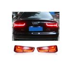 Auto GP Audi A6 Kırmızı Facelift Görünüm 2011-2015 Ledli Stop Lambası