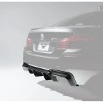 Auto GP BMW F10 M5 Vorsteiner Pianoblack 5 Serisi 2011 2016 Arka Tampon Difüzörü