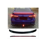Auto GP Honda Civic FE1 Ledli Pianoblack 2021+ Bagaj Üstü Spoiler