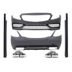 Auto GP Mercedes W205 C63 AMG 2014 2018 Komple Body Kit Tampon Seti