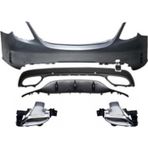 Auto GP Mercedes W205 Facelift AMG 2019+ Arka Tampon ve Egzoz Seti